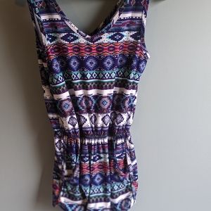 Derek Heart Sleeveless Romper